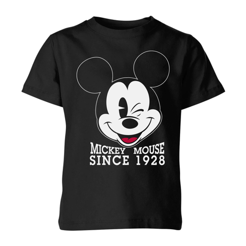 Bild von Disney Since 1928 Kinder T-Shirt - Schwarz - 9-10 Jahre