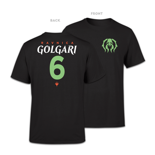 Bild von Magic The Gathering Golgari Sports Herren T-Shirt - Schwarz - 4XL