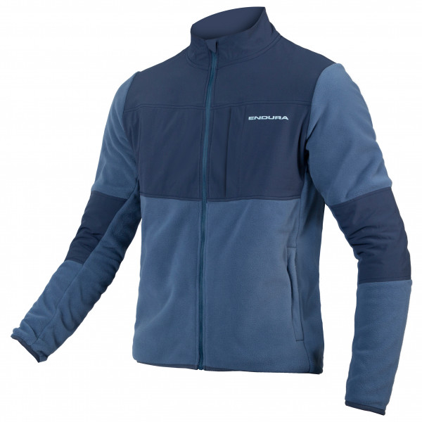 Bild von Endura, Herren, Velotrikot, Hummvee Full Zip Fleece (L), Blau, L