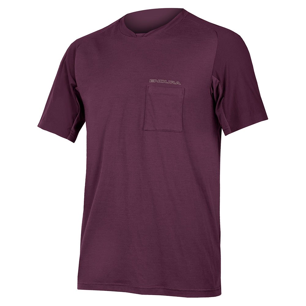 Bild von Endura Gv500 Foyle T Gravel Short Sleeve Jersey Lila 2XL Herren