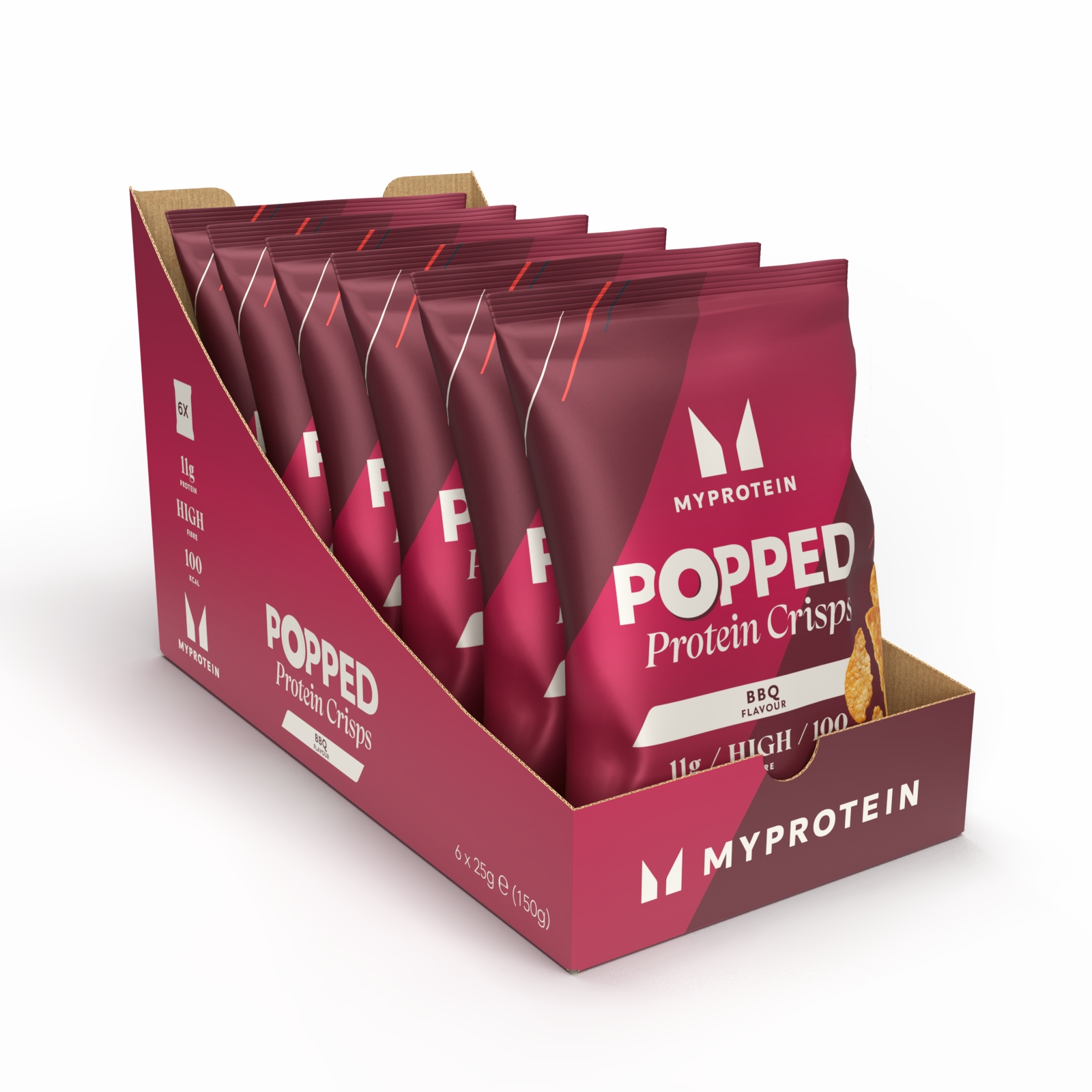 Bild von Gepuffte Protein Crisps - Barbecue