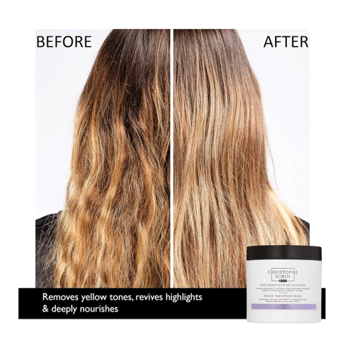Bild von Christophe Robin - Shade Variation Mask - Blond Pur Haarmaske - colorist Shade Variatn Baby Blond 250ml