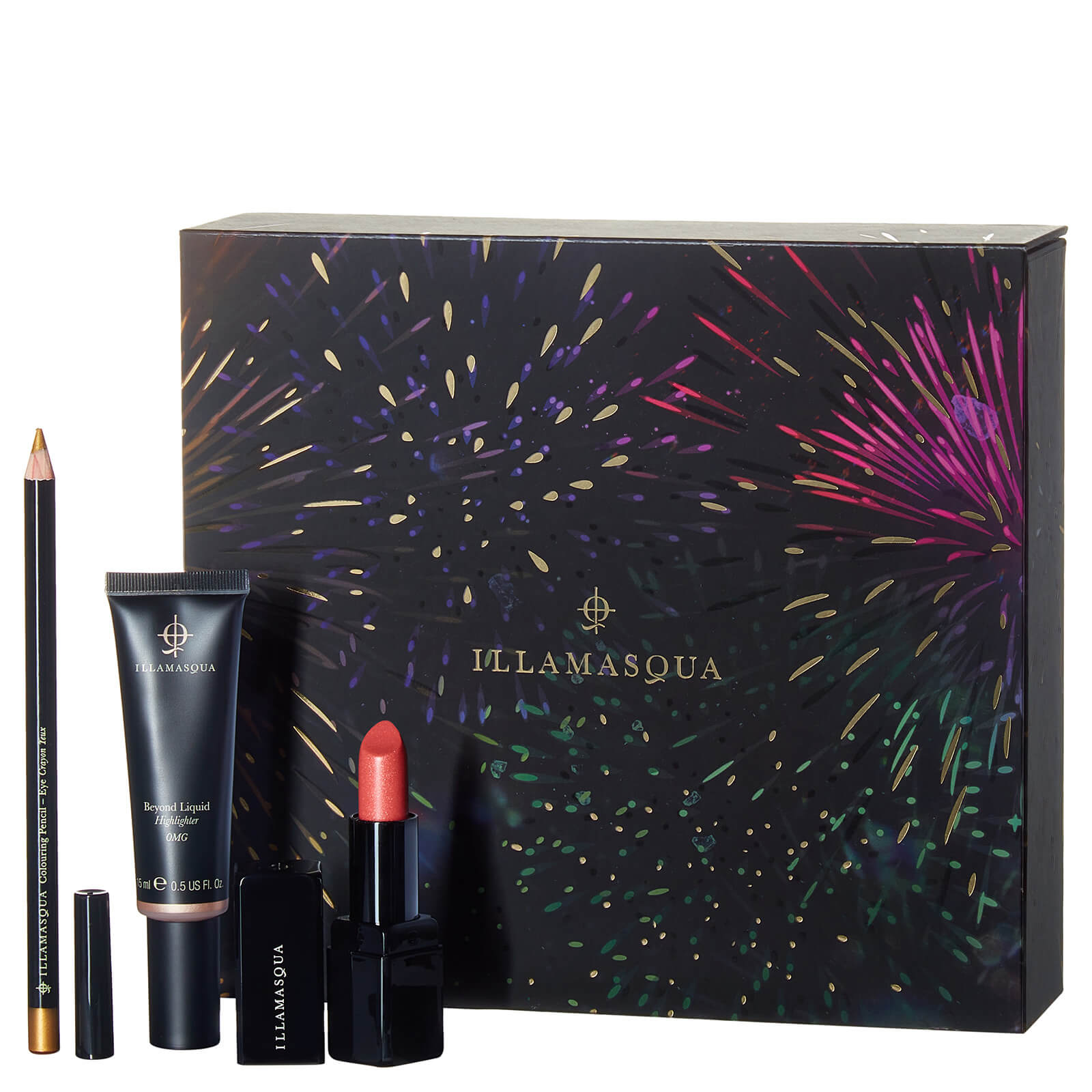 Bild von Illamasqua Eye, Lip & Cheek Gesicht Make-up Set