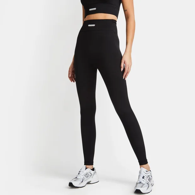 Bild von Peach Fit Nina Seamless Damen Leggings - Schwarz - Größe: S - Foot Locker