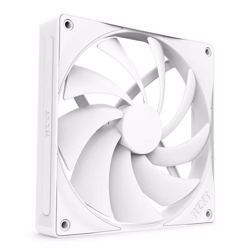 Bild von NZXT Q-Serie F120Q Lfter White 140mm RF-Q14SF-W2 retail (140 mm, 1 x), PC Lüfter, Weiss