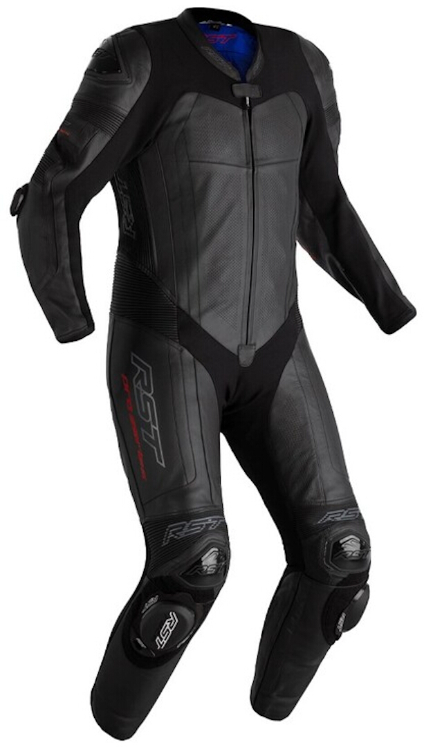 Bild von RST Pro Series Evo Airbag 1-Teiler Motorrad Lederkombi Airbag Einteilige Motorrad Lederkombi, schwarz, Größe L für Männer