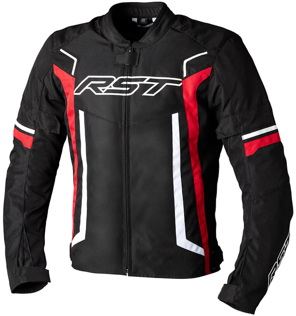 Bild von RST Pilot Evo Motorrad Textiljacke, schwarz-weiss-rot, Größe S für Männer