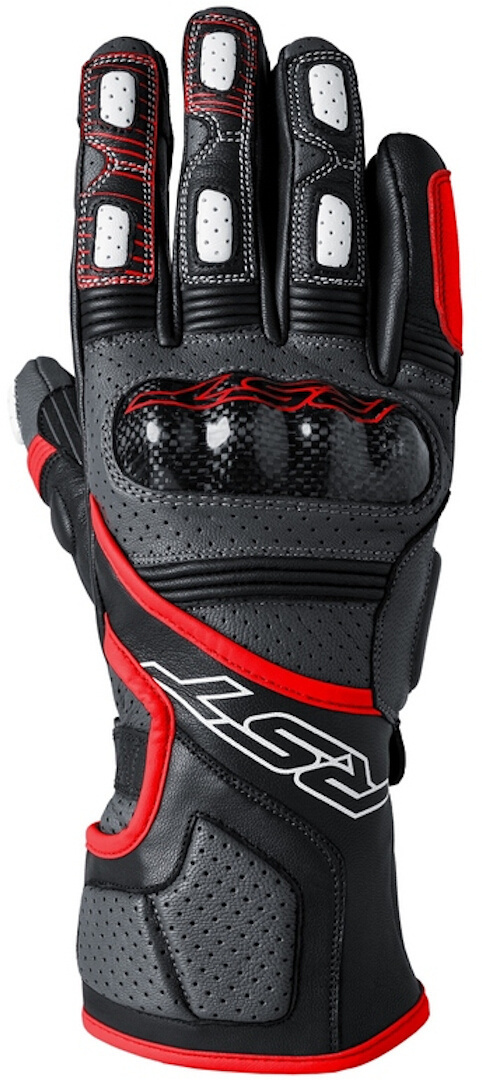 Bild von RST Fulcrum Motorradhandschuhe, schwarz-rot, Größe 2XL für Männer