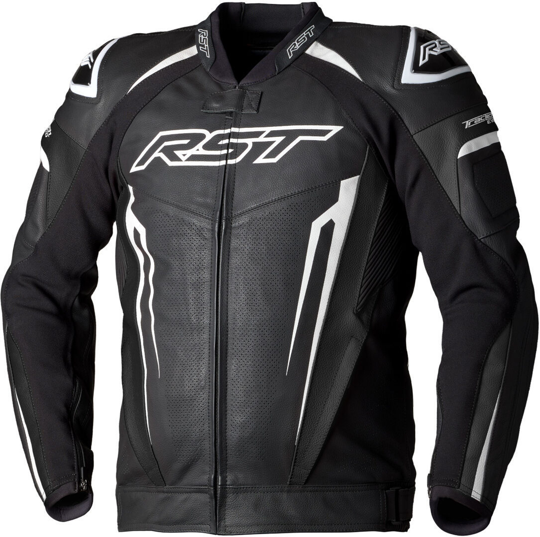 Bild von RST Tractech EVO 5 Motorrad Lederjacke, schwarz-weiss, Größe 3XL für Männer
