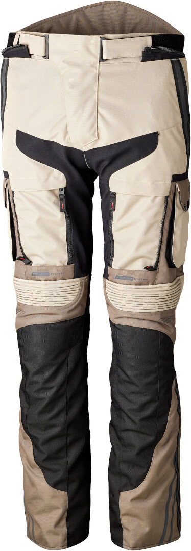 Bild von RST Pro Series Adventure-X wasserdichte Motorrad Textilhose, beige, Größe 4XL für Männer