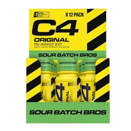 Bild von C4 Energy Shot - 12x60ml - Sour Batch Bros
