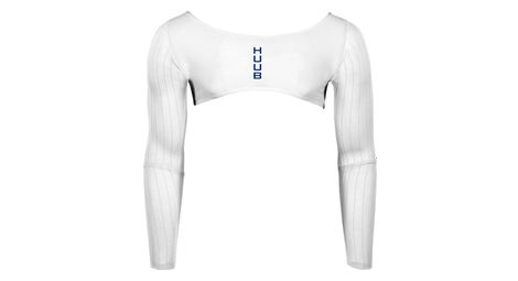 Bild von Huub Aero Bridge Arm Warmers Weiß,Blau M-L Herren