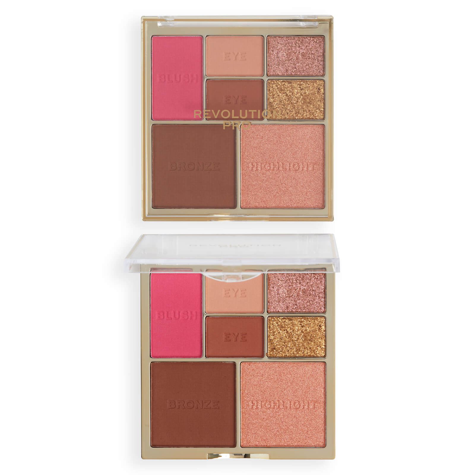 Bild von Revolution Pro Iconic Eye & Cheek Palette 12g (Various Shades) - Medium/Deep