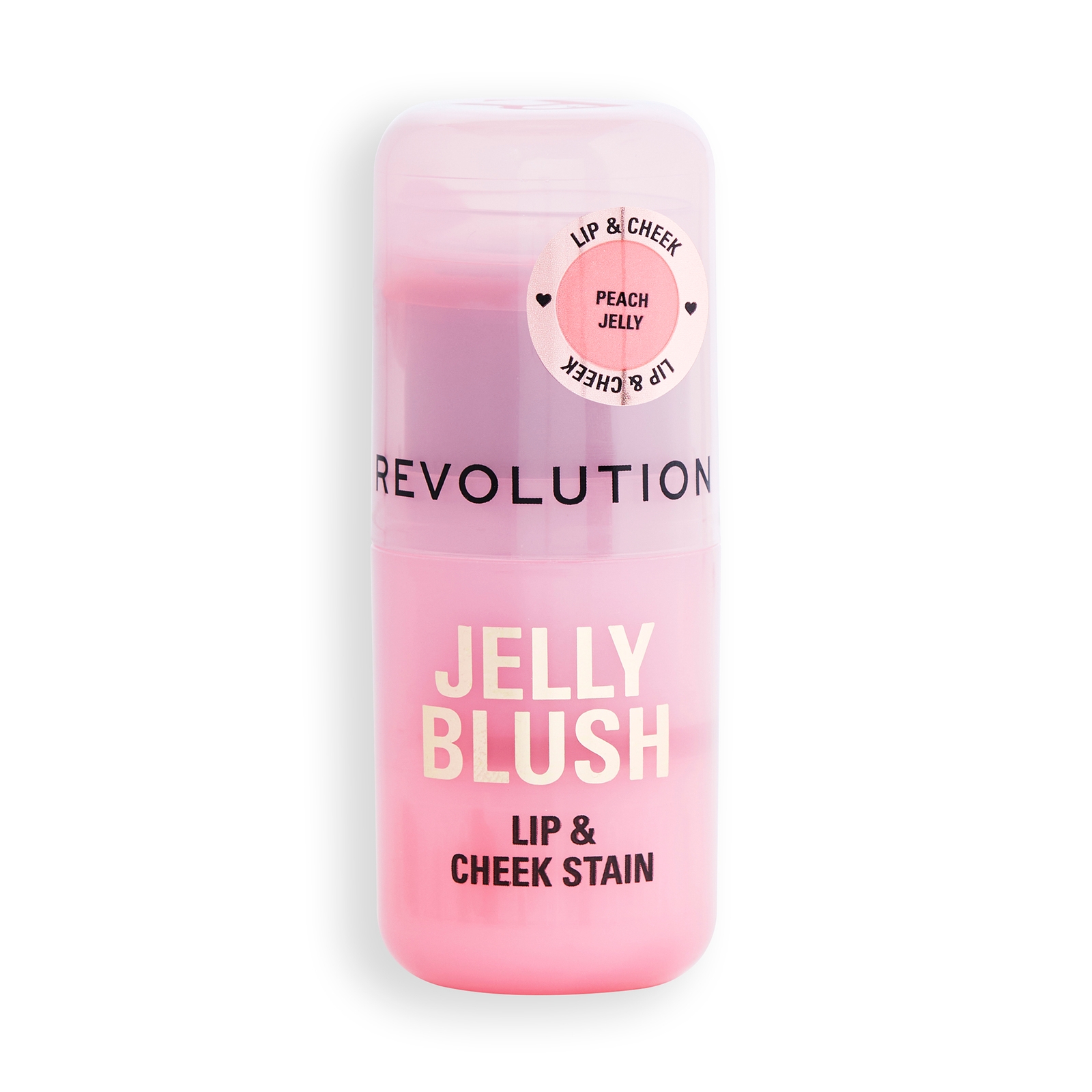 Bild von Makeup Revolution Jelly Blush Stick Lip and Cheek Stain 5.5g (Various Shades) - Peach Orange