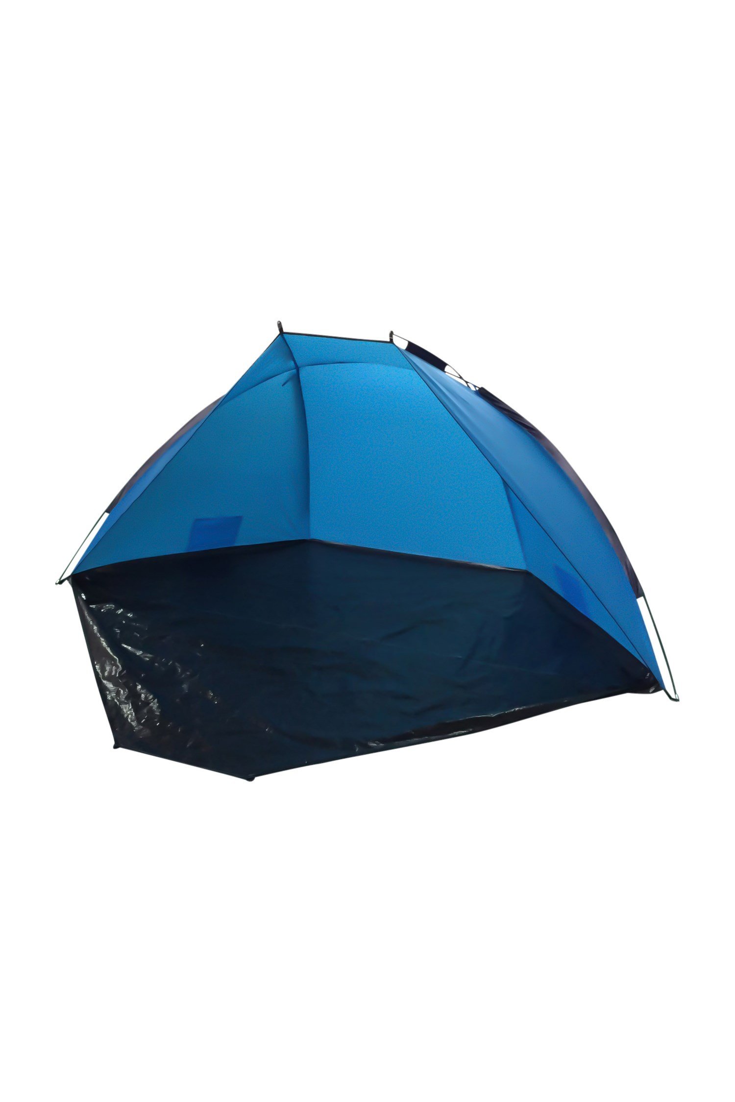 Bild von Große Strandmuschel mit UV-Schutz - Türkis