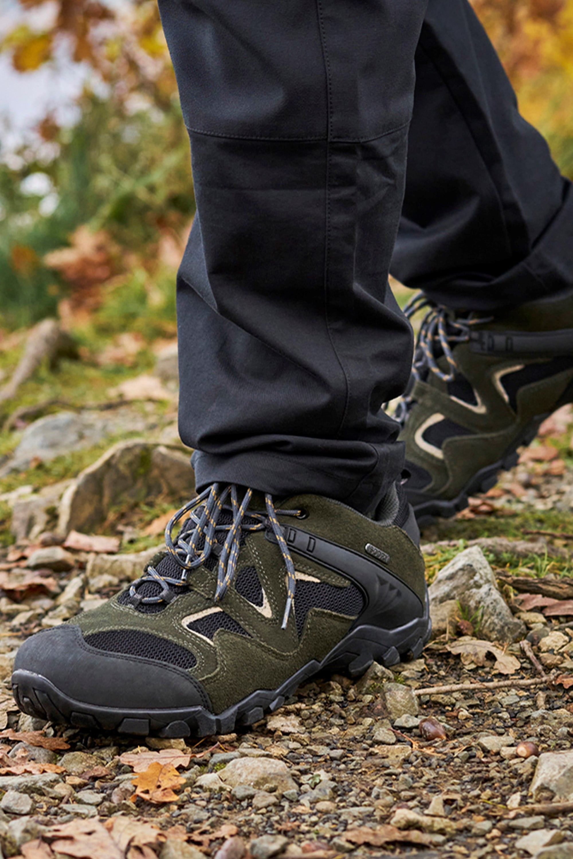 Bild von Curlews Herren Wildlederschuhe - Khaki