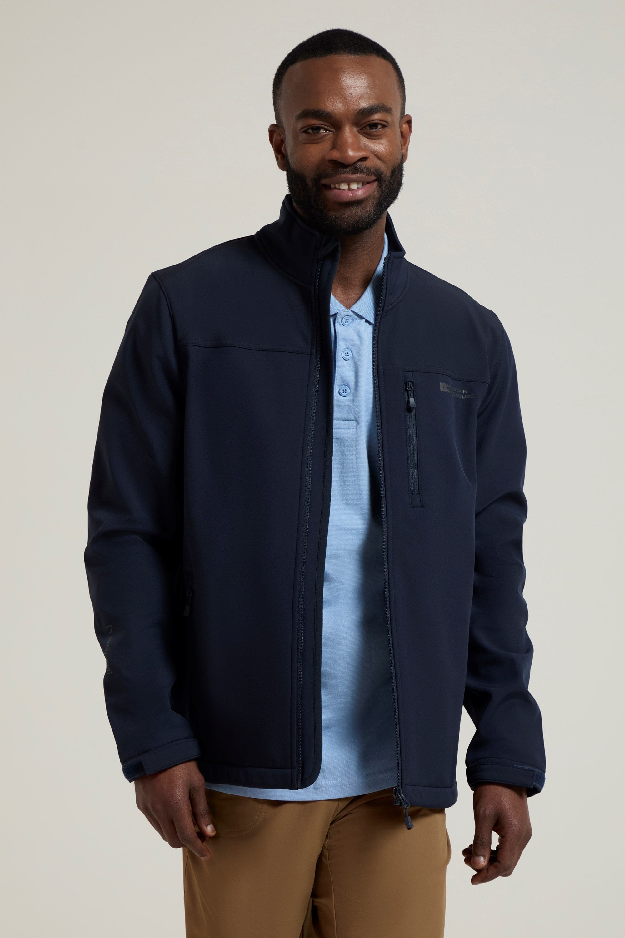 Bild von Grasmere Herren Softshelljacke - Dark Blau