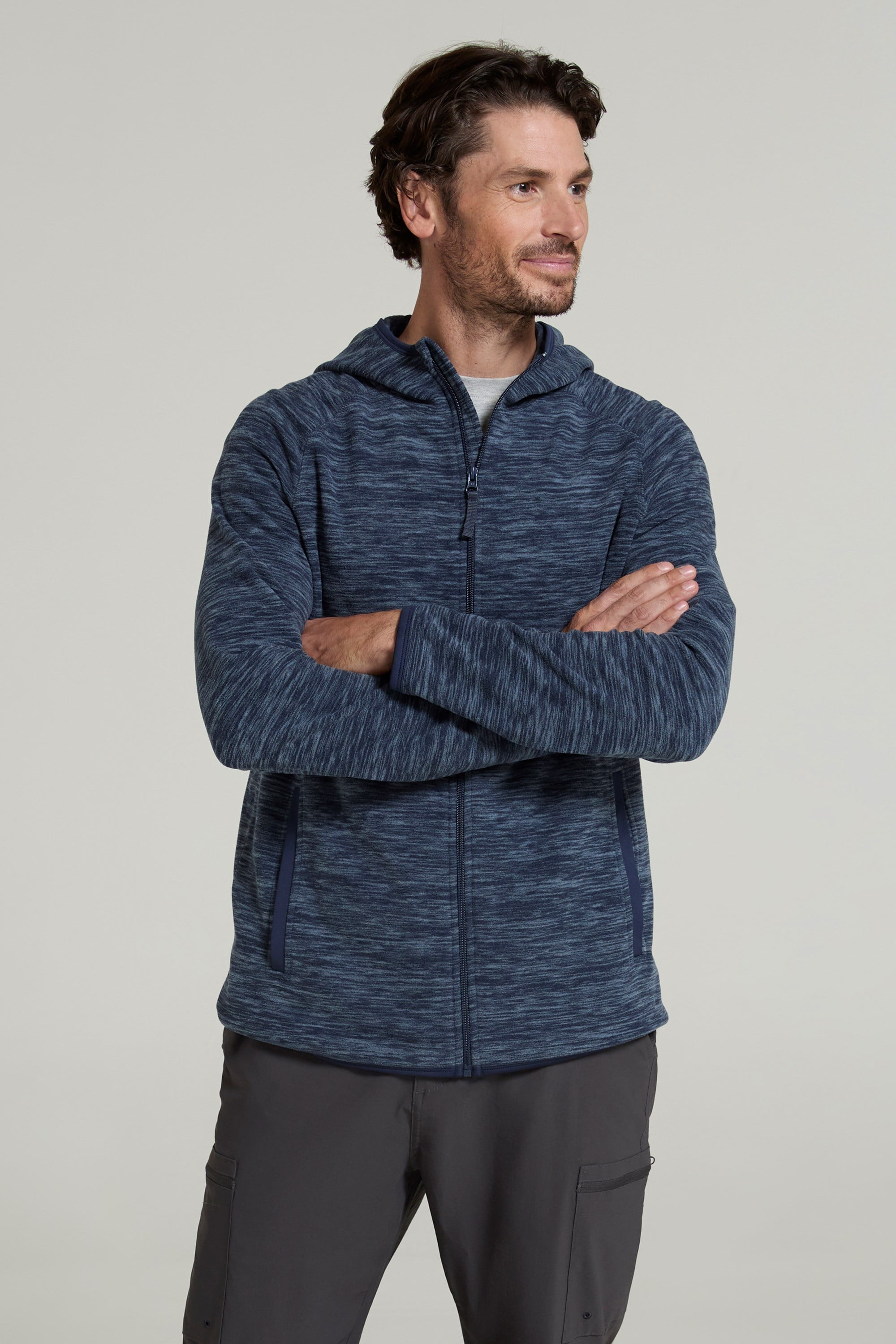 Bild von Snowdon II Kapuzenpullover für Herren - Blau