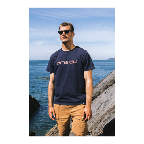 Bild von Classico Bio-T-Shirt für Herren - Marineblau