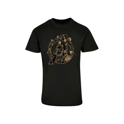 Bild von ABSOLUTE CULT Avengers Infinity War Logo Basic T-shirt für Herren - XL