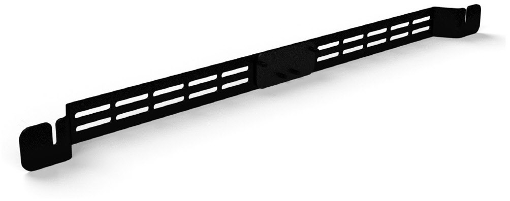 Bild von Flexson Wandhalterung für Sonos Arc und Sonos Arc Ultra (1 Stk., Wandmontage, Nicht beweglich), Lautsprecher Ständer + Wandmontage, Schwarz