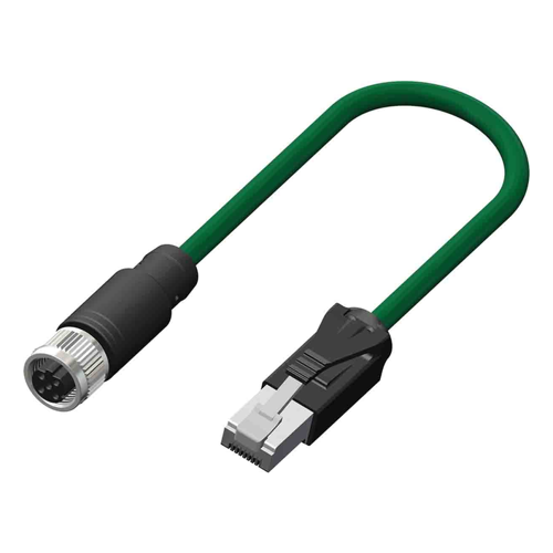 Bild von RS PRO Ethernetkabel Cat.5e, 2m, Grün – Robust und vielseitig einsetzbar