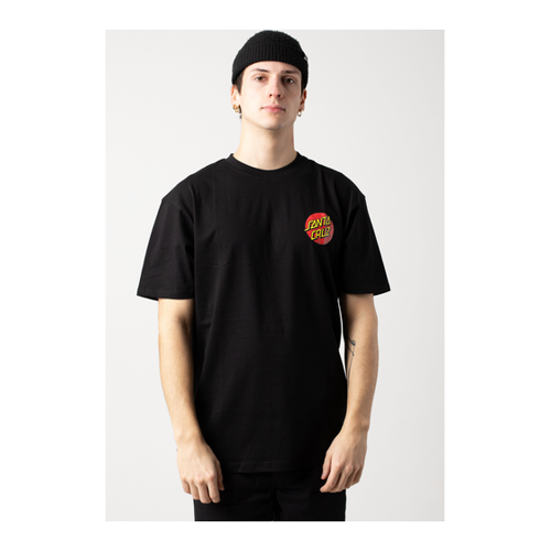 Bild von Santa Cruz Classic Dot Chest Black T-Shirt - Schwarz