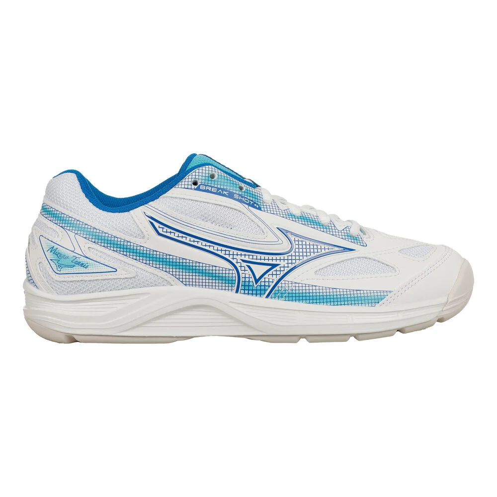 Bild von Mizuno Break Shot Teppichschuh Damen in weiß, Größe: 38.5