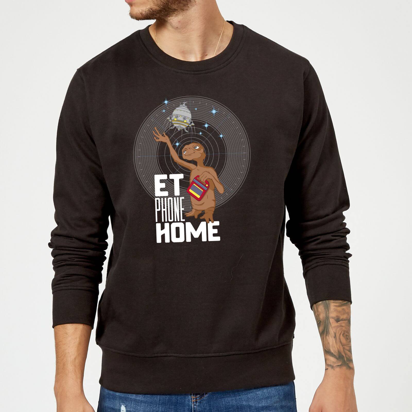 Bild von ET Phone Home Pullover - Schwarz - M