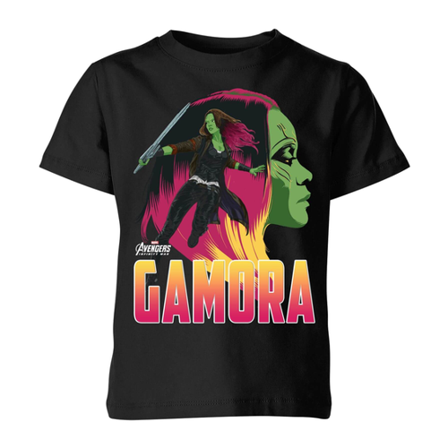 Bild von Avengers Gamora Kids T-Shirt - Schwarz - 5-6 Jahre