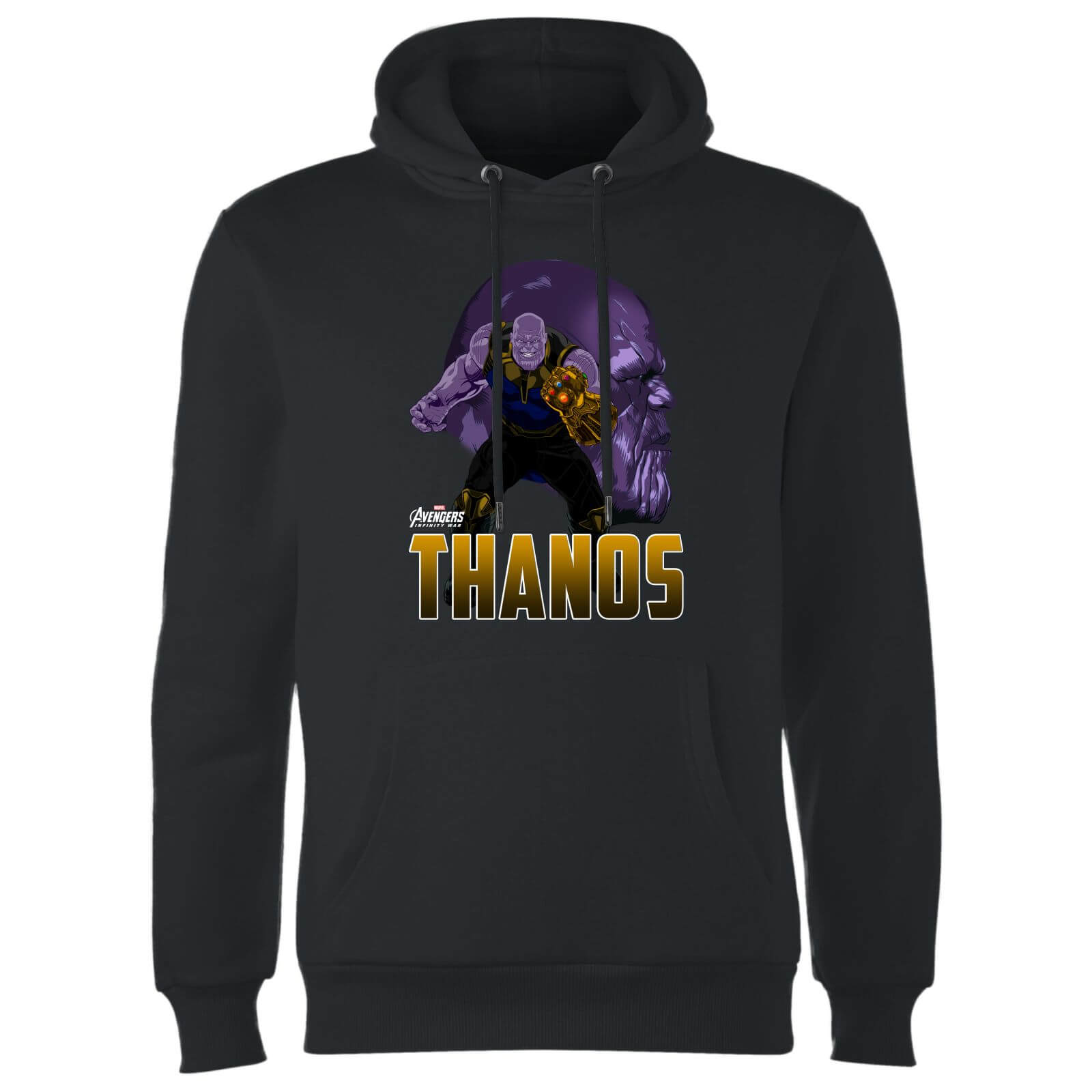 Bild von Avengers Thanos Hoodie - Schwarz - XXL