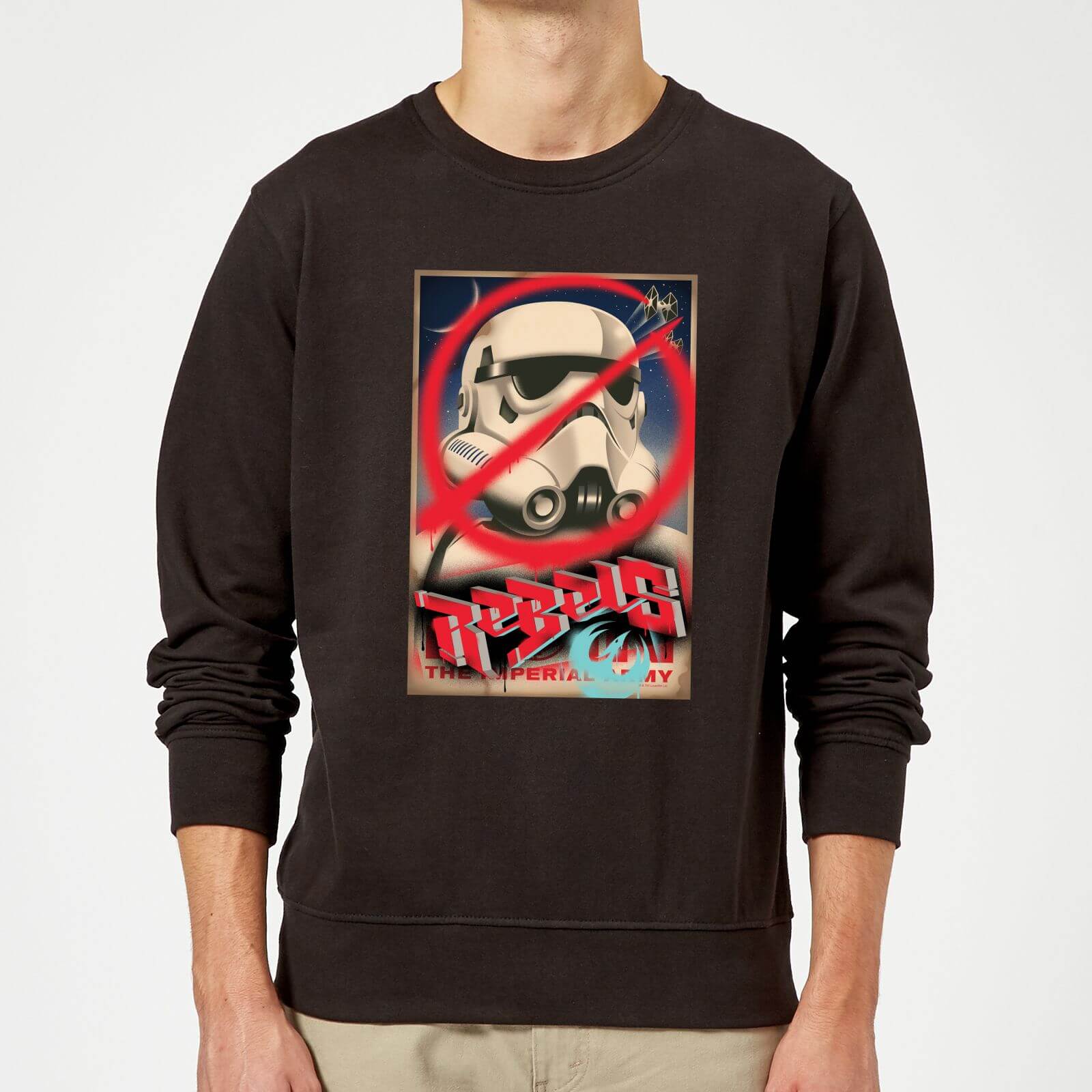 Bild von Star Wars Rebels Poster Pullover - Schwarz - M