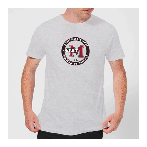 Bild von East Mississippi Community College Seal Men's T-Shirt - Grau - 3XL