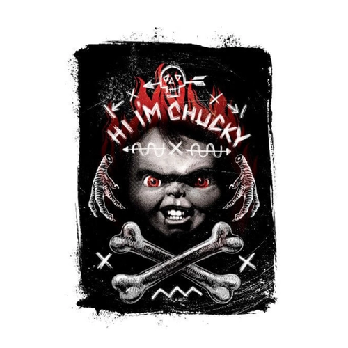 Bild von Chucky Hi I'm Chucky Damen T-Shirt - Weiß - XL