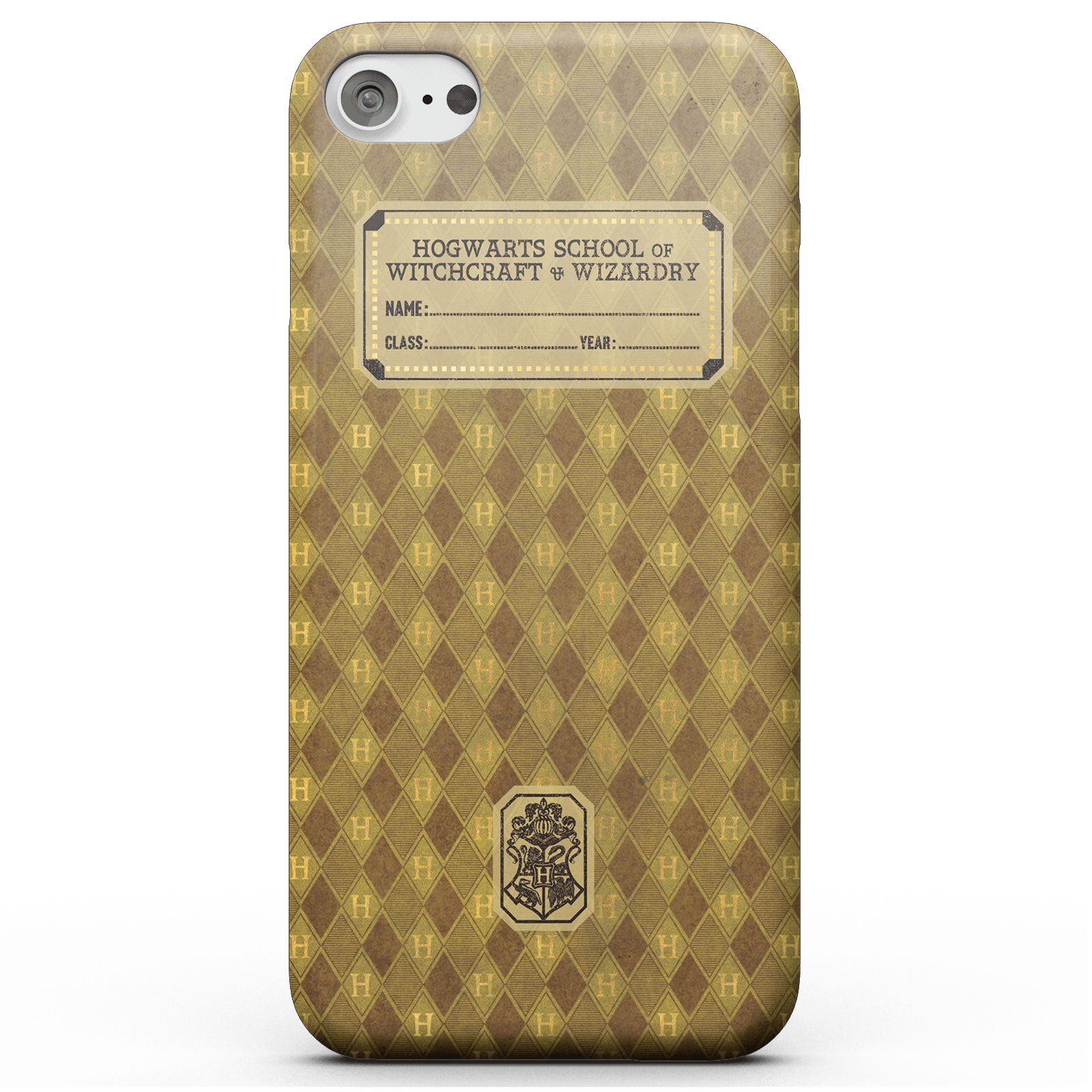 Bild von Harry Potter Hufflepuff Text Book Smartphone Hülle für iPhone und Android - iPhone 6 Plus - Tough Hülle Glänzend