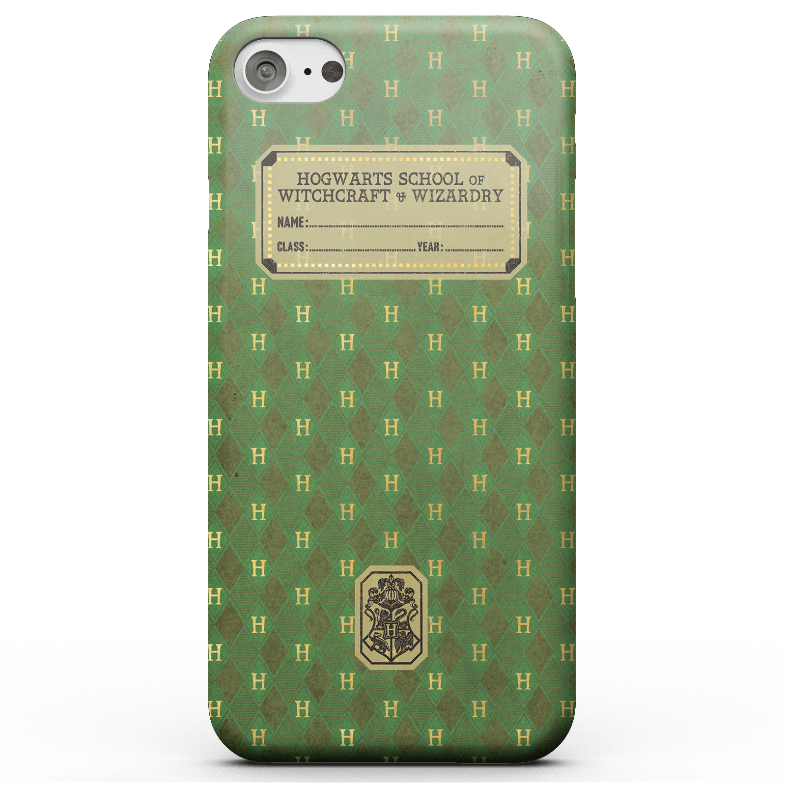Bild von Harry Potter Slytherin Text Book Smartphone Hülle für iPhone und Android - Samsung S8 - Tough Hülle Glänzend