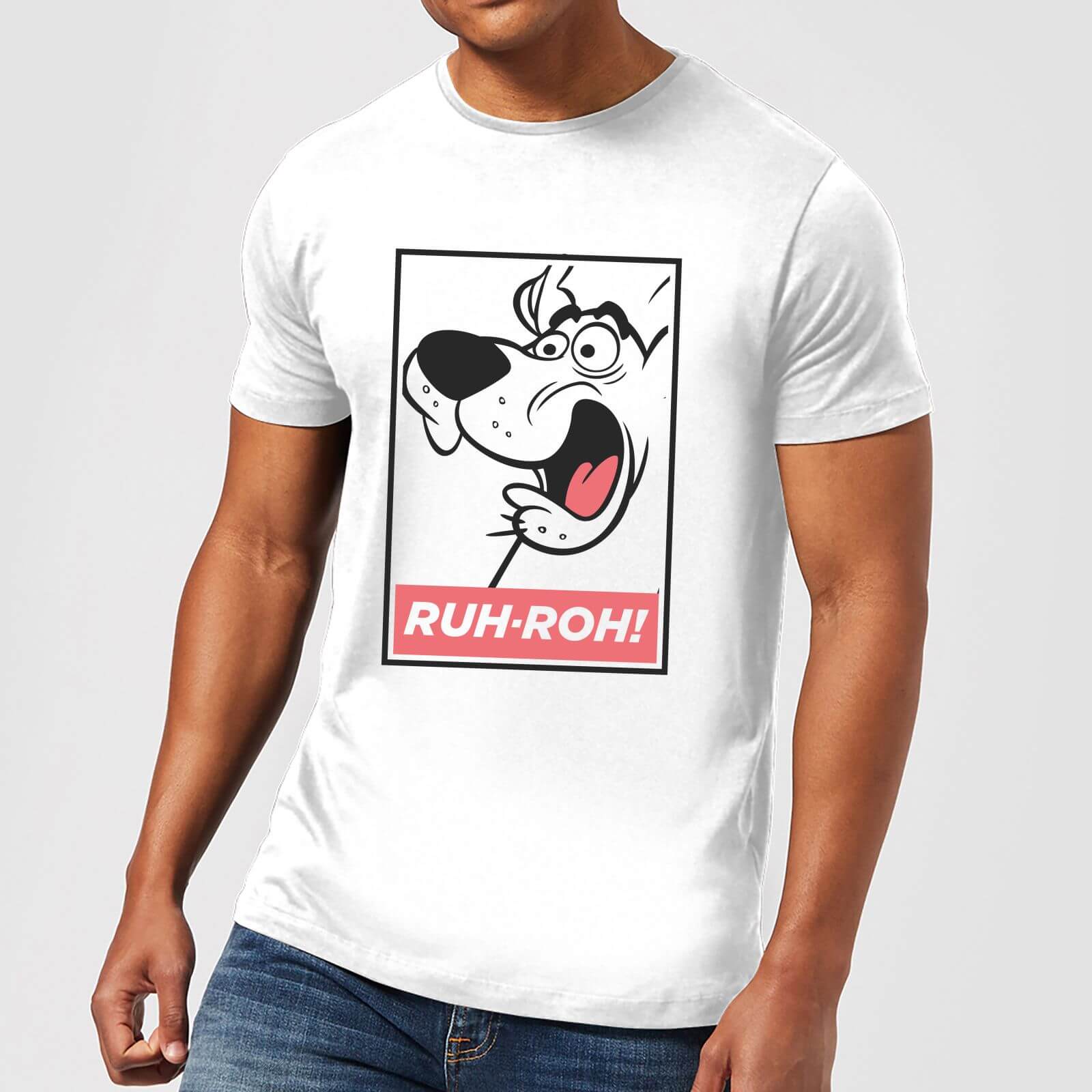 Bild von Scooby Doo Ruh-Roh! Men's T-Shirt - White - 5XL