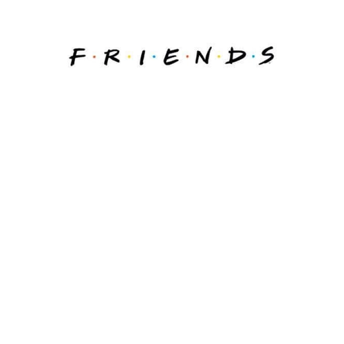 Bild von Friends Logo Men's T-Shirt - White - XXL