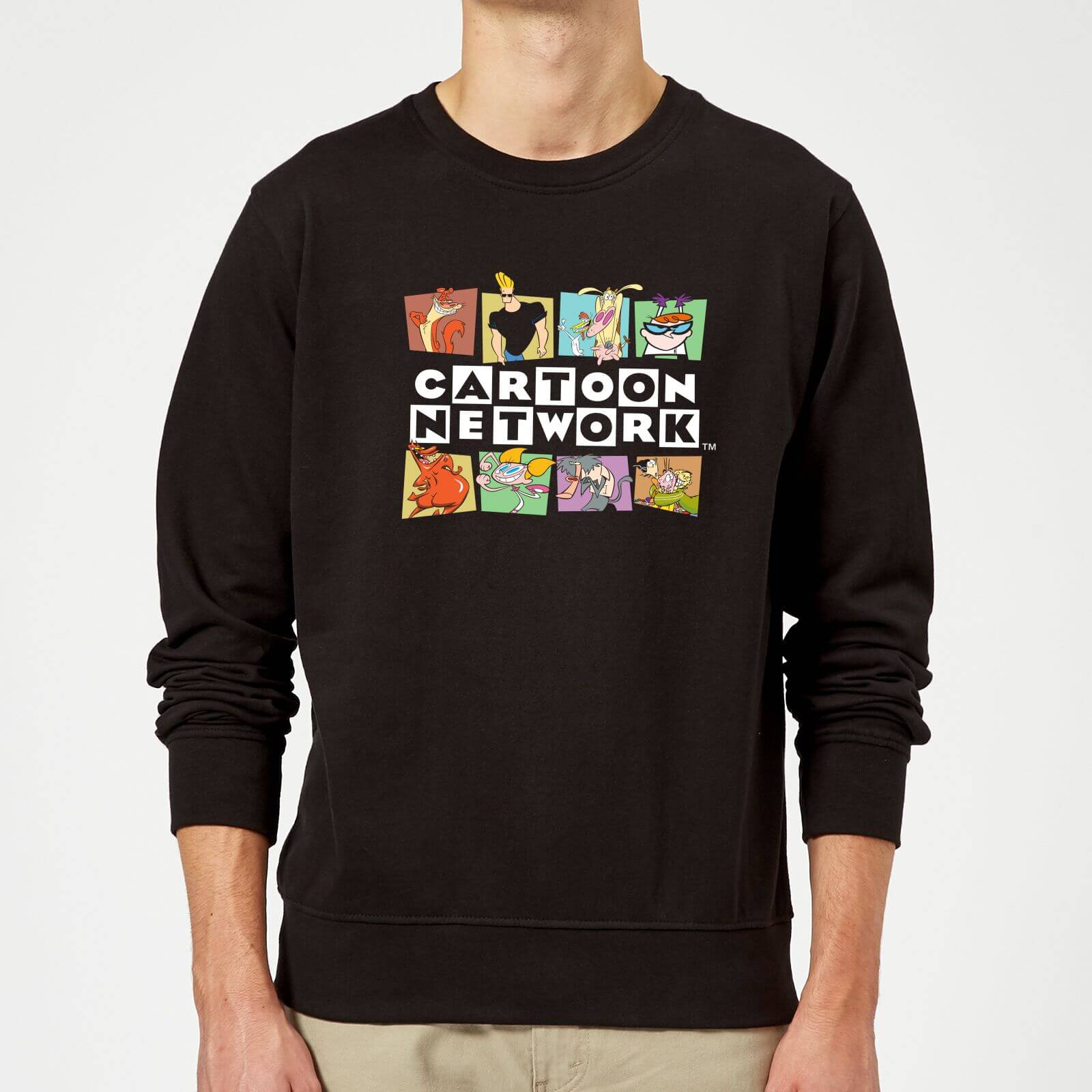 Bild von Cartoon Network Logo Characters Sweatshirt - Schwarz - S