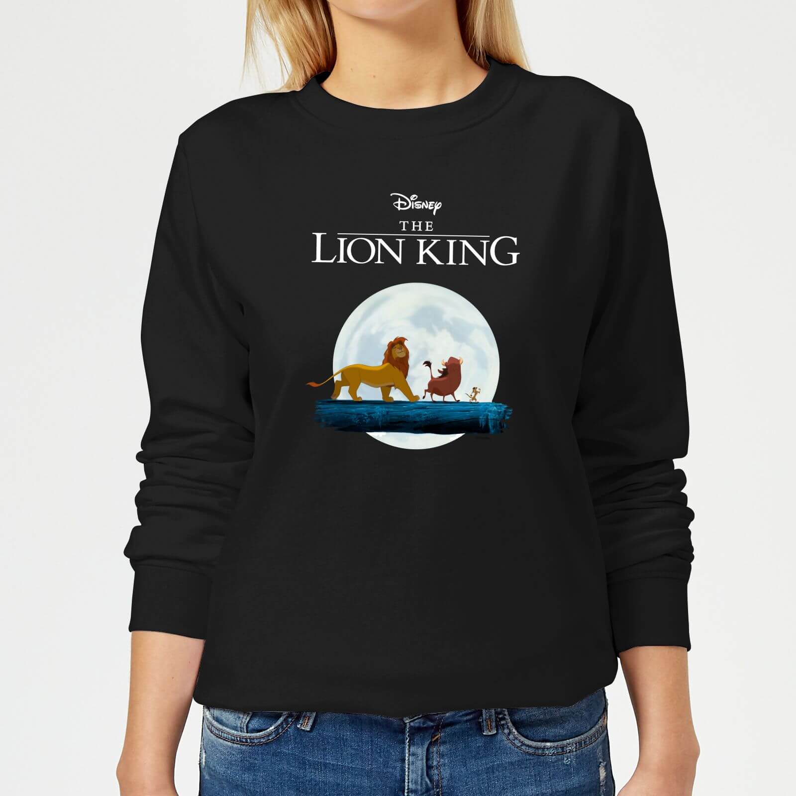Bild von Disney Lion King Hakuna Matata Walk Damen Sweatshirt - Schwarz - L