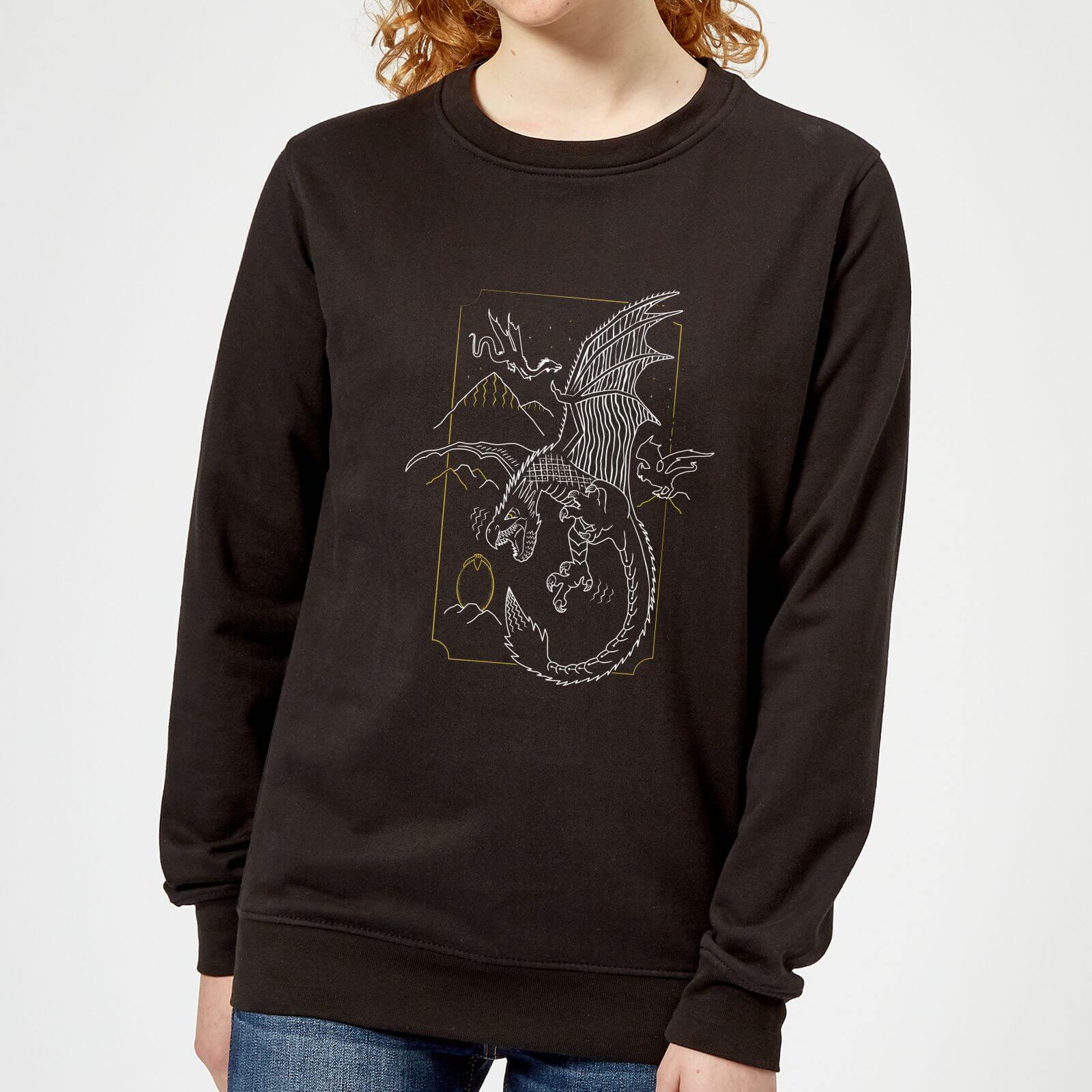 Bild von Harry Potter Hungarian Horntail Dragon Women's Sweatshirt - Black - S