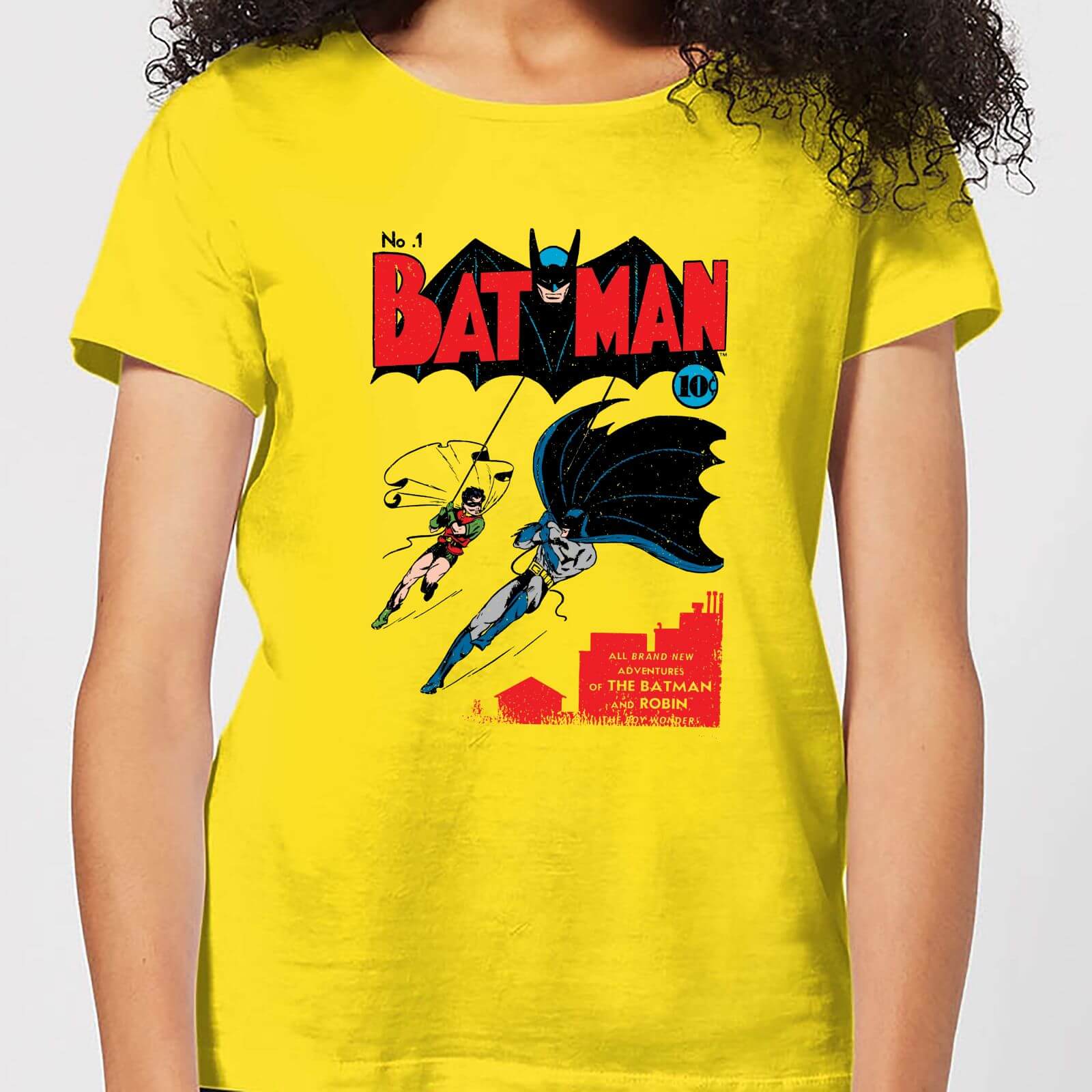Bild von Batman Batman Issue Number One Women's T-Shirt - Yellow - M
