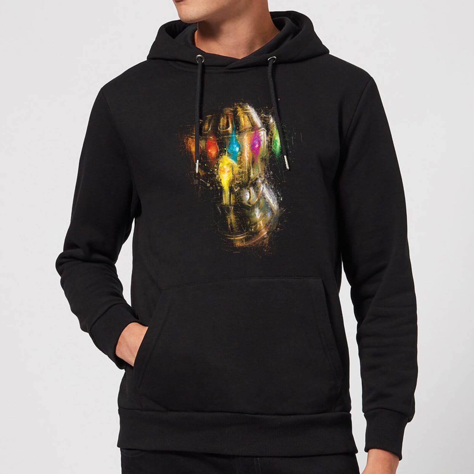 Bild von Avengers Endgame Infinity Gauntlet Warlord Hoodie - Schwarz - XL