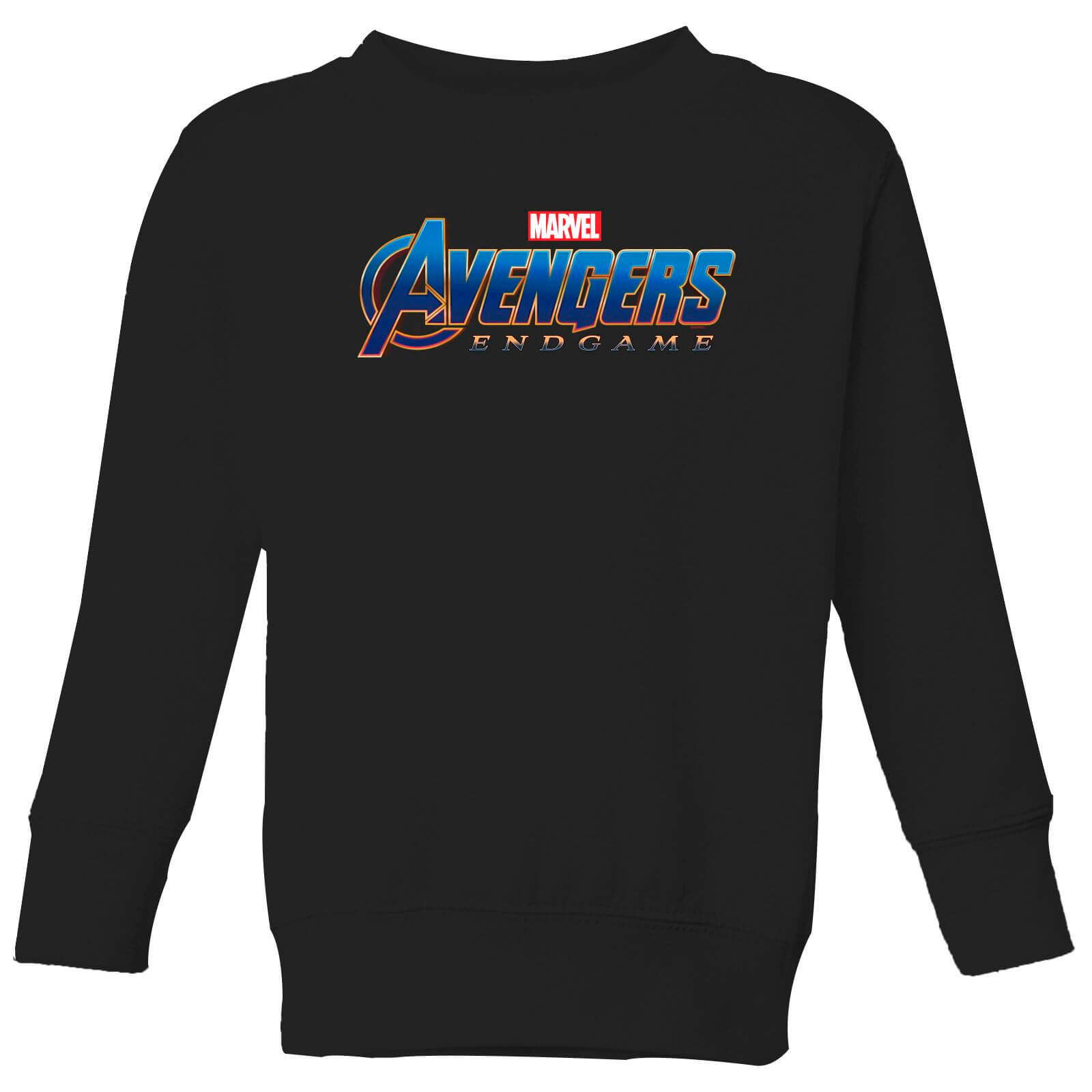 Bild von Avengers Endgame Logo Kids' Sweatshirt - Schwarz - 5-6 Jahre