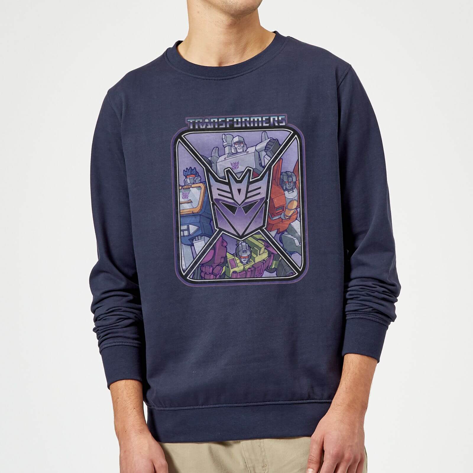 Bild von Transformers Decepticons Sweatshirt - Navy - S