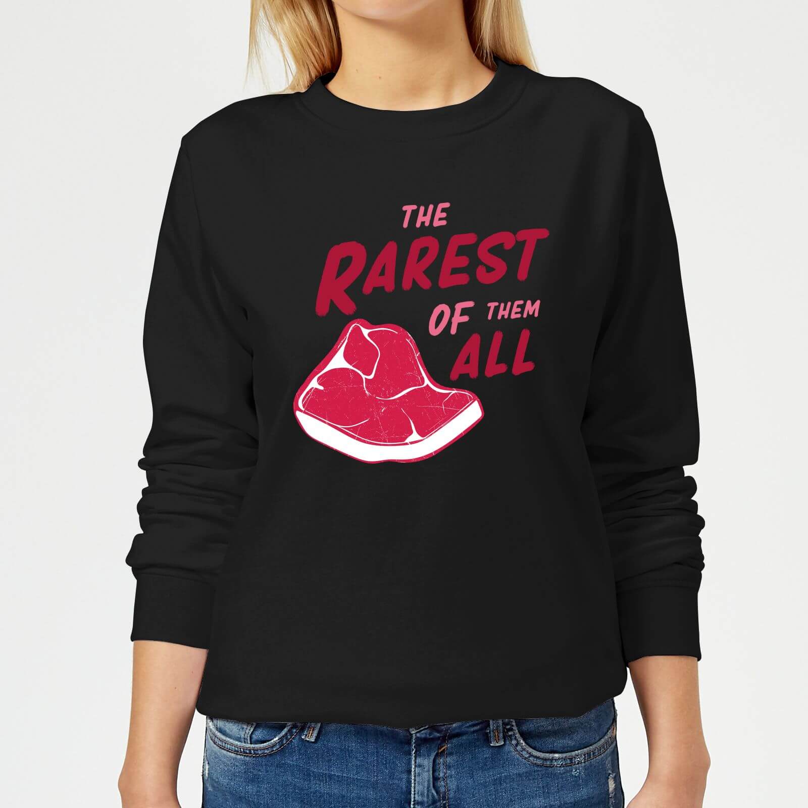 Bild von The Rarest Of Them All Women's Sweatshirt - Black - 5XL