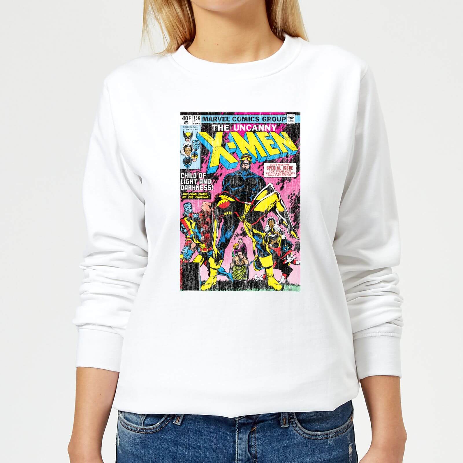 Bild von X-Men Final Phase Of Phoenix Women's Sweatshirt - White - XXL