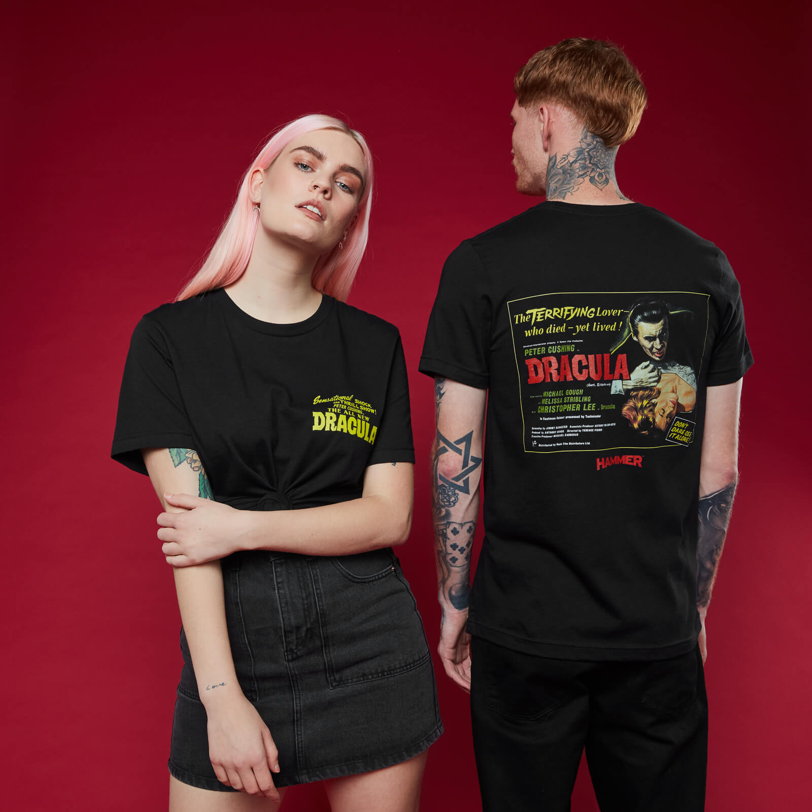 Bild von Hammer Dracula 1 T-Shirt - Schwarz - M