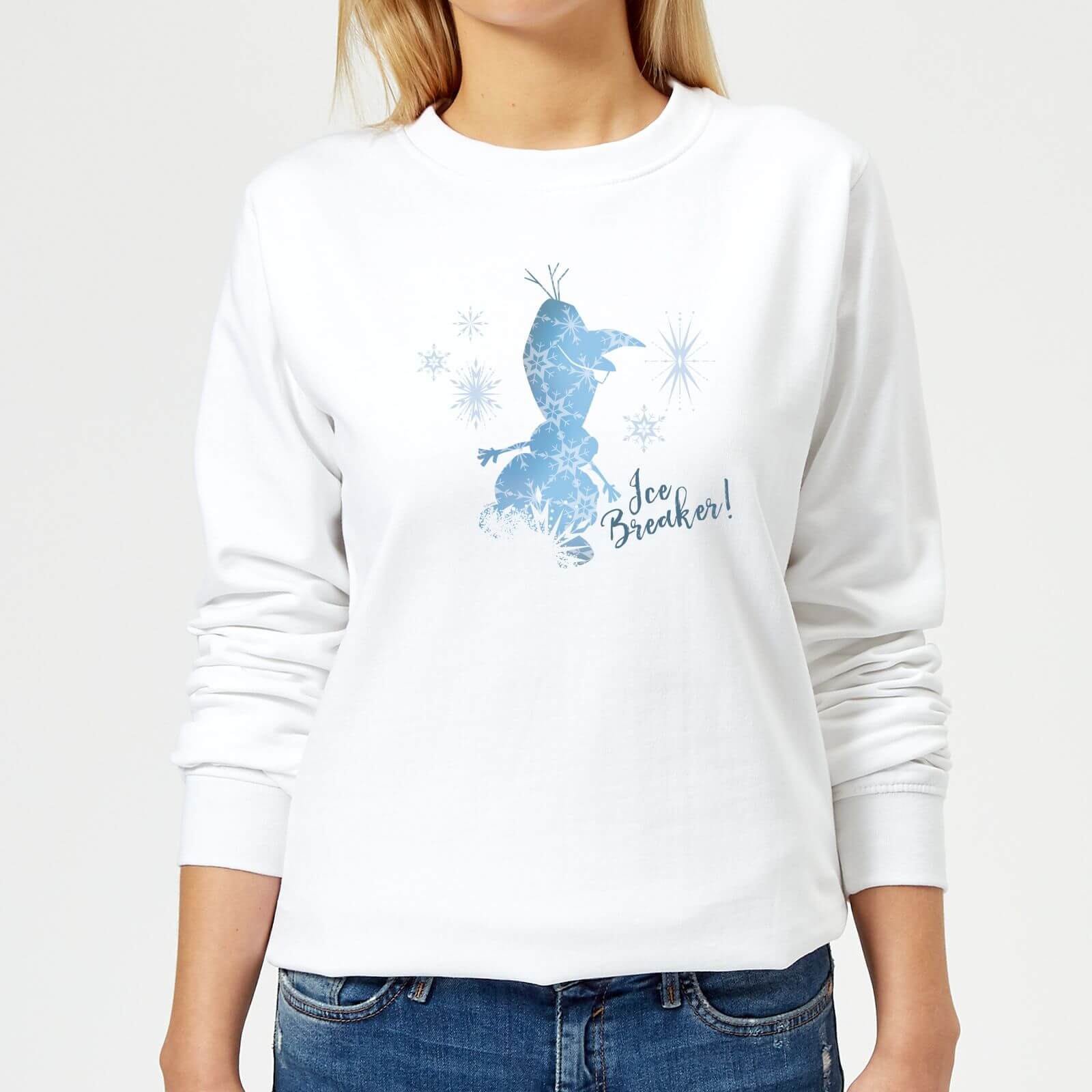 Bild von Frozen 2 Ice Breaker Women's Sweatshirt - White - XS