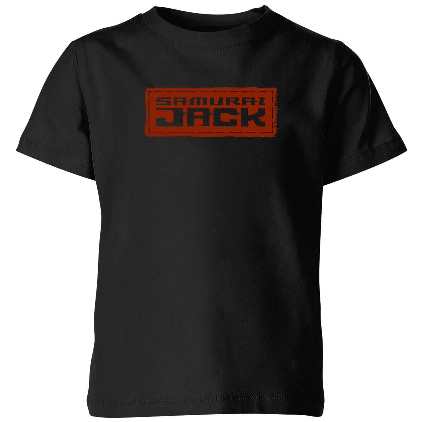 Bild von Samurai Jack Classic Logo Kids' T-Shirt - Black - 5-6 Jahre